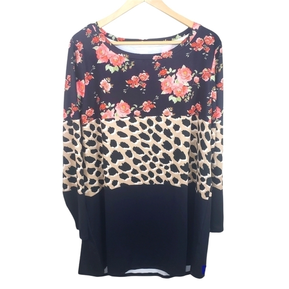 NANU Long Sleeve Tunic Top - Picture 1 of 5